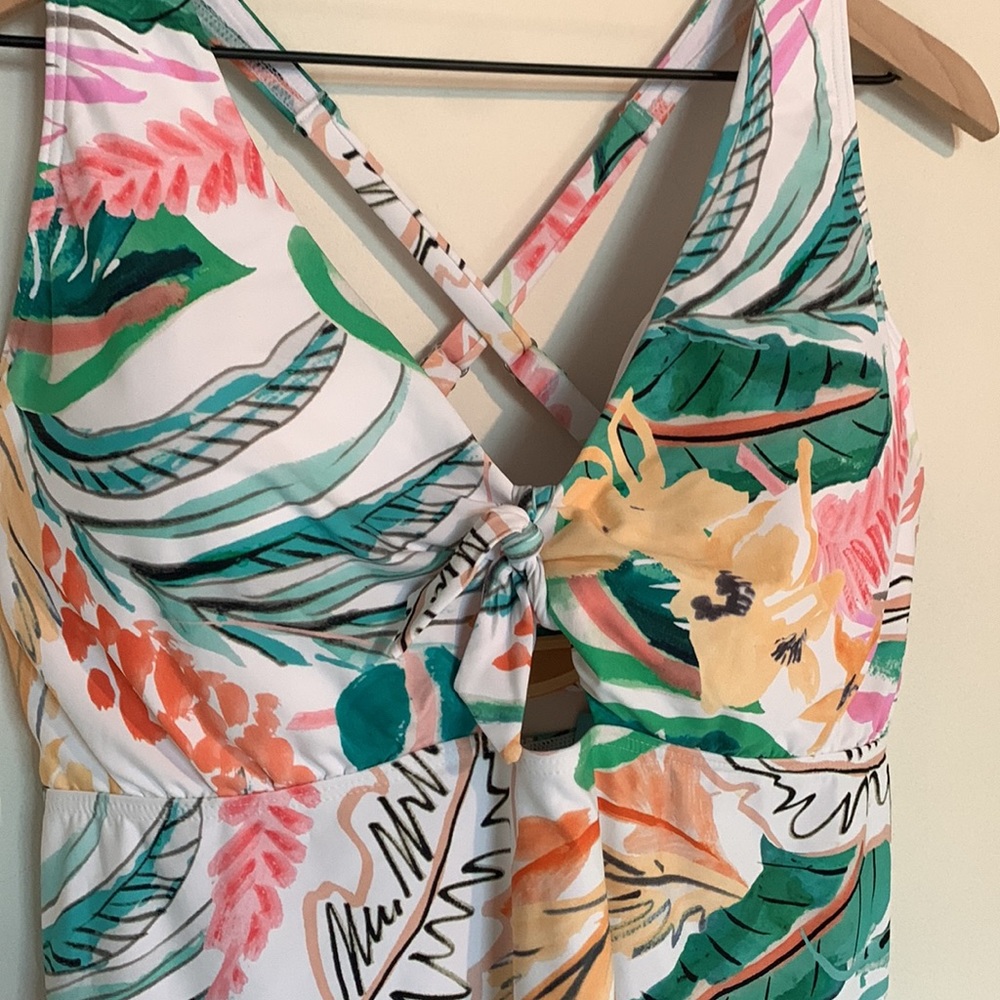 Birdsong Lanai underwire tankini swim 
made exclusively for Bare Necessities